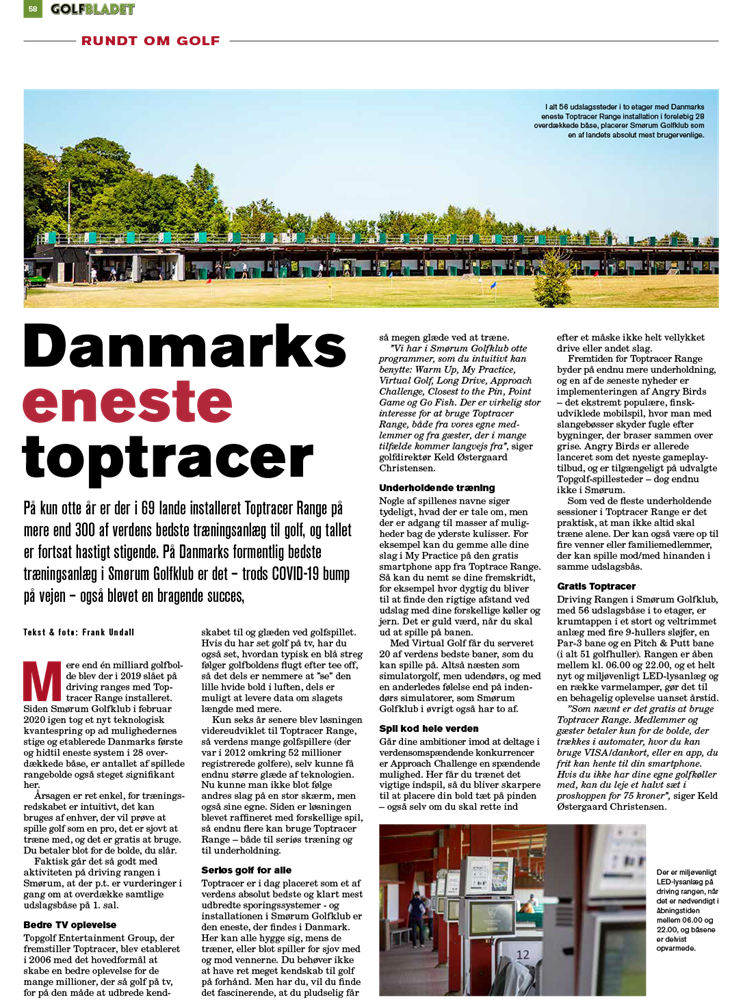Artikel fra GOLFBLADET november 2020